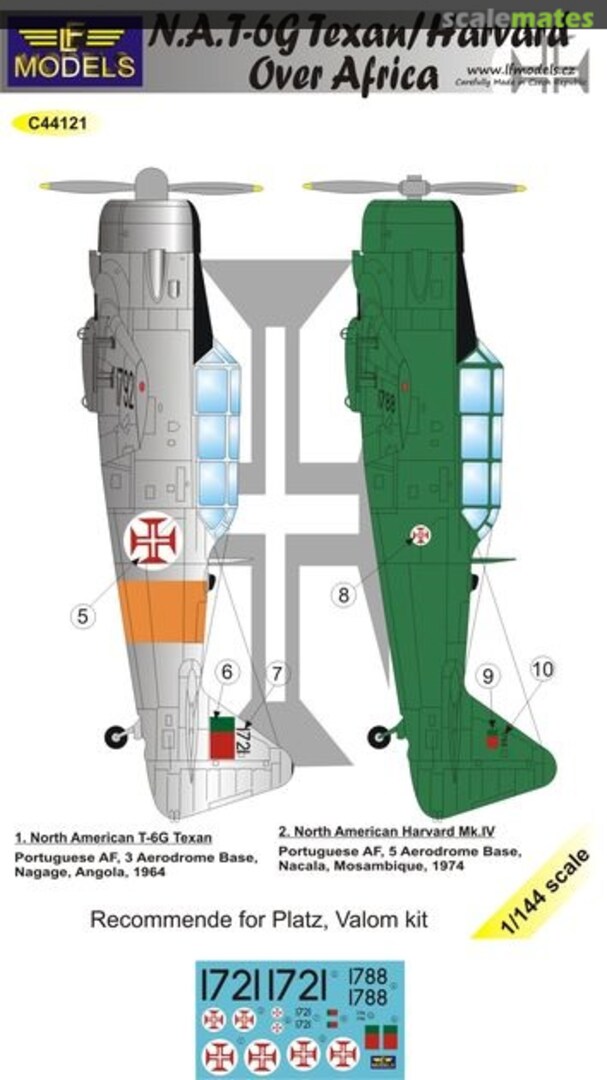Boxart N.A. T-6G Texan/Harvard C44121 LF Models Boxart N.A. T-6G Texan/Harvard C44121 LF Models