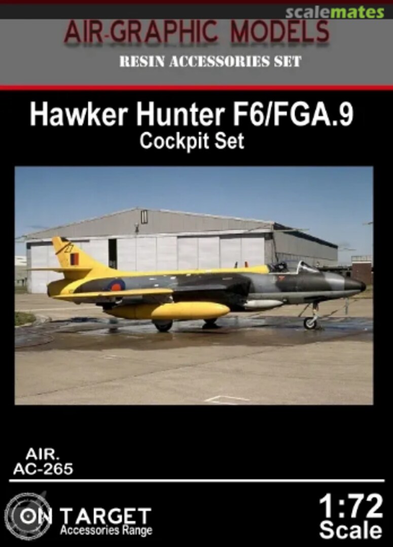 Boxart Hawker Hunter F6/FGA.9 - Cockpit Set AIR.AC-265 Air-Graphics Models