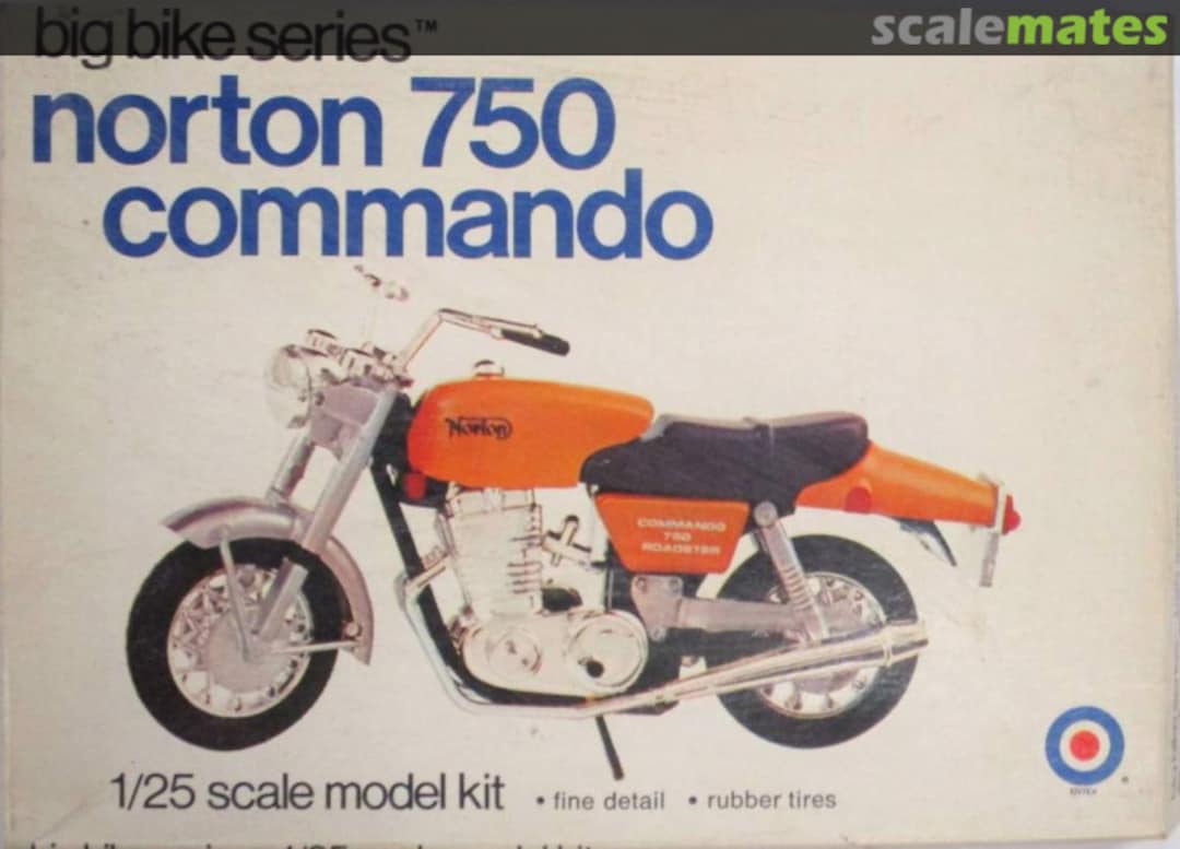 Boxart Norton 750 Commando 8494 Entex Industries Boxart Norton 750 Commando 8494 Entex Industries