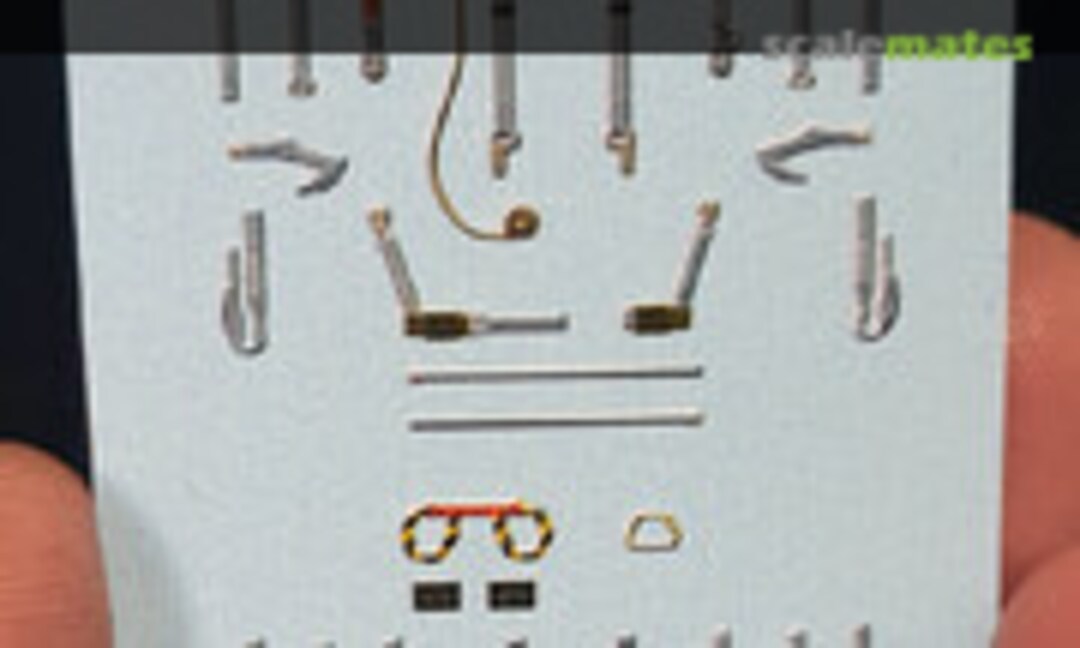 1:72 Martin-Baker MK5 Ejection Seat Belts/Straps/Handles (Kits-World KW3D172026) KW3D172026