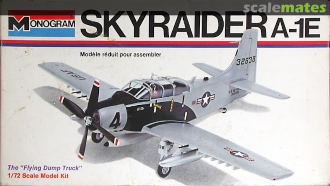 Boxart Skyraider A-1E 6807 Monogram Boxart Skyraider A-1E 6807 Monogram