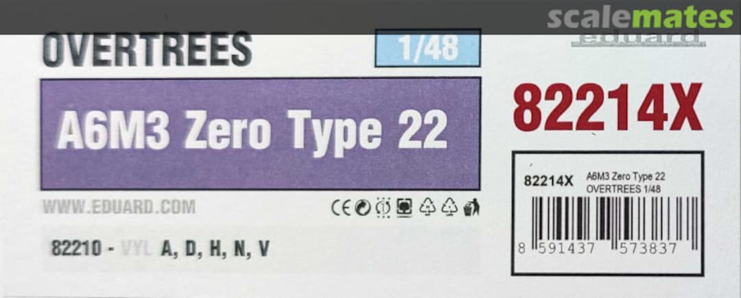 Boxart A6M3 Zero Type 22 82214X Eduard Boxart A6M3 Zero Type 22 82214X Eduard