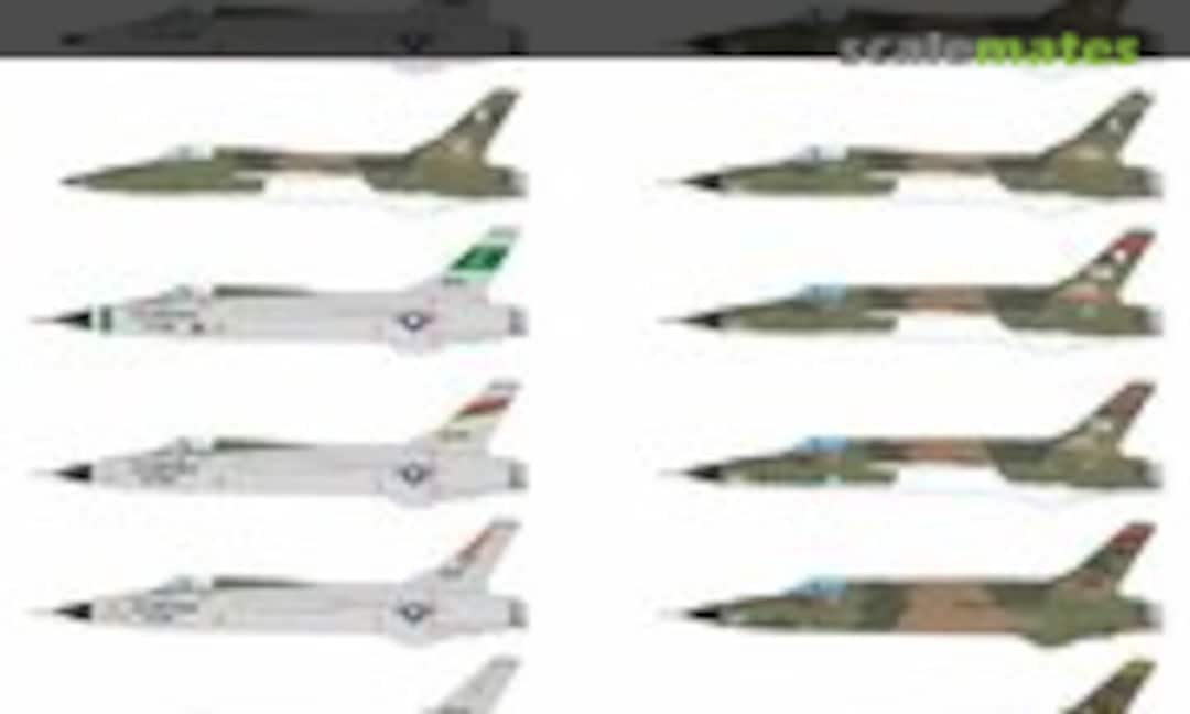 1:72 Republic F-105B/D Thunderchief (Caracal Models CD72144) CD72144