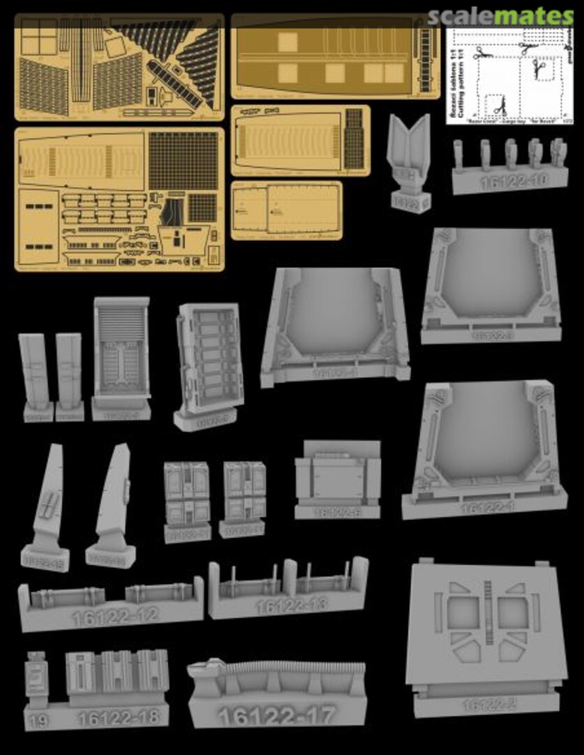 Boxart "Razor Crest" - Cargo bay 16122 Greenstrawberry