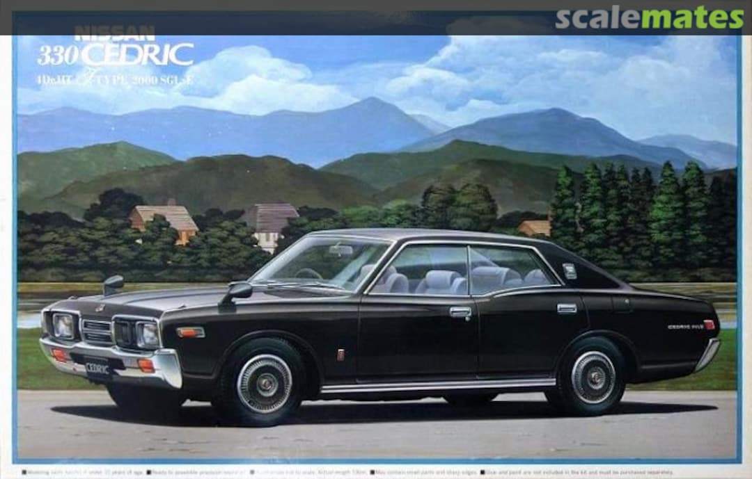Boxart Nissan 330 Cedric 4Dr HT 2000 SGL-E F type 019399-1300 Aoshima