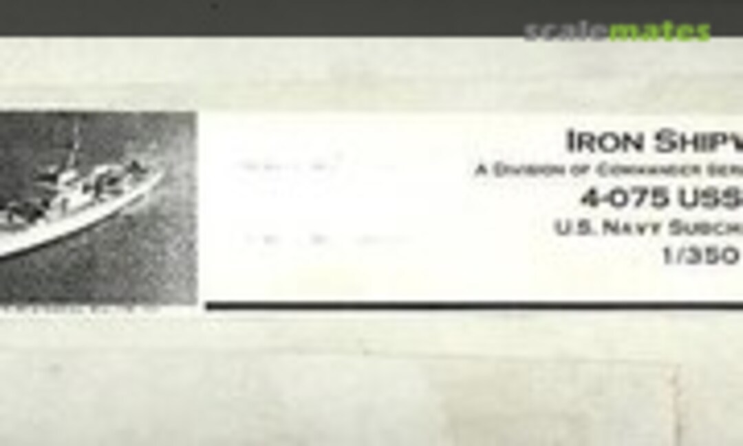 1:350 USS SC-1474 (Iron Shipwrights 4-075) 4-075