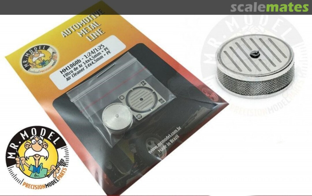Boxart 14x4.5mm Air Cleaner + PE style 2 MM1060B Mr. Model Boxart 14x4.5mm Air Cleaner + PE style 2 MM1060B Mr. Model