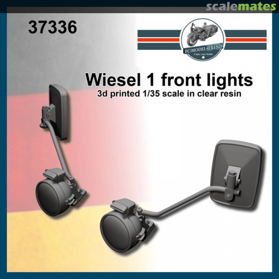 Boxart Wiesel 1 front lights 37336 FC Model Trend