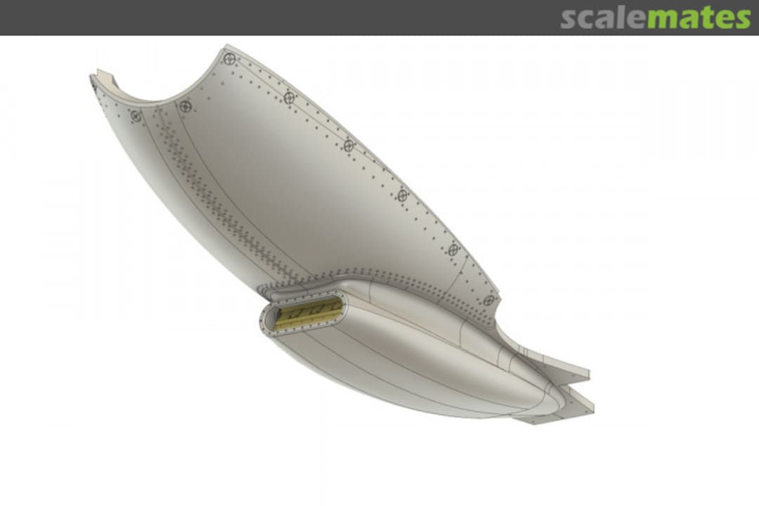 Boxart Spitfire Mk IX Lower Cowling With Vokes Fairing BUC24-028 Buchon Scale Models Boxart Spitfire Mk IX Lower Cowling With Vokes Fairing BUC24-028 Buchon Scale Models