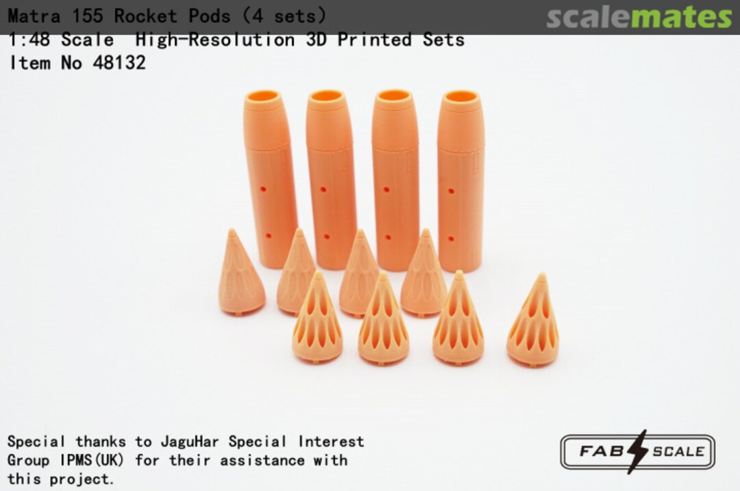 Boxart Matra 155 Rocket pods FA48132 Fab Scale