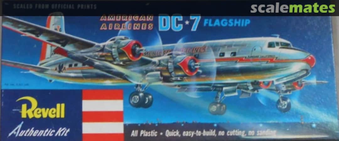 Boxart American Airlines DC-7 Flagship Revell Boxart American Airlines DC-7 Flagship Revell