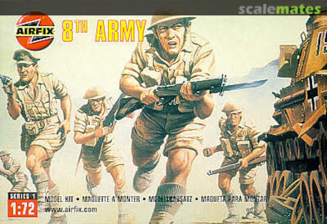 Boxart 8th Army 01709 Airfix Boxart 8th Army 01709 Airfix