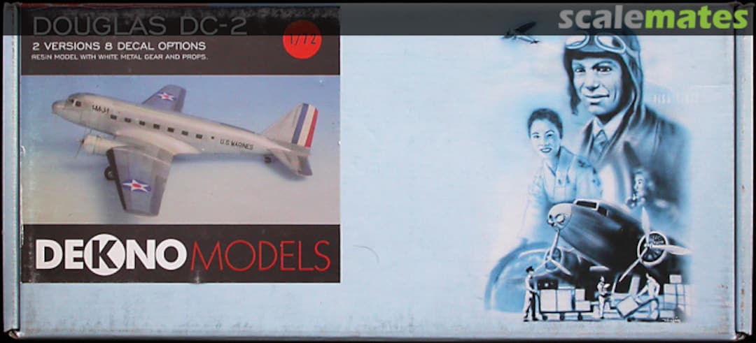 Boxart Douglas DC-2 E-2600 Dekno Models Boxart Douglas DC-2 E-2600 Dekno Models