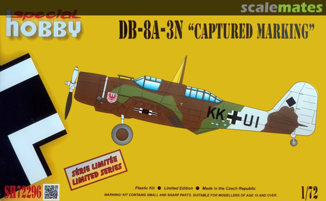 Boxart DB-8A-3N SH72296 Special Hobby Boxart DB-8A-3N SH72296 Special Hobby