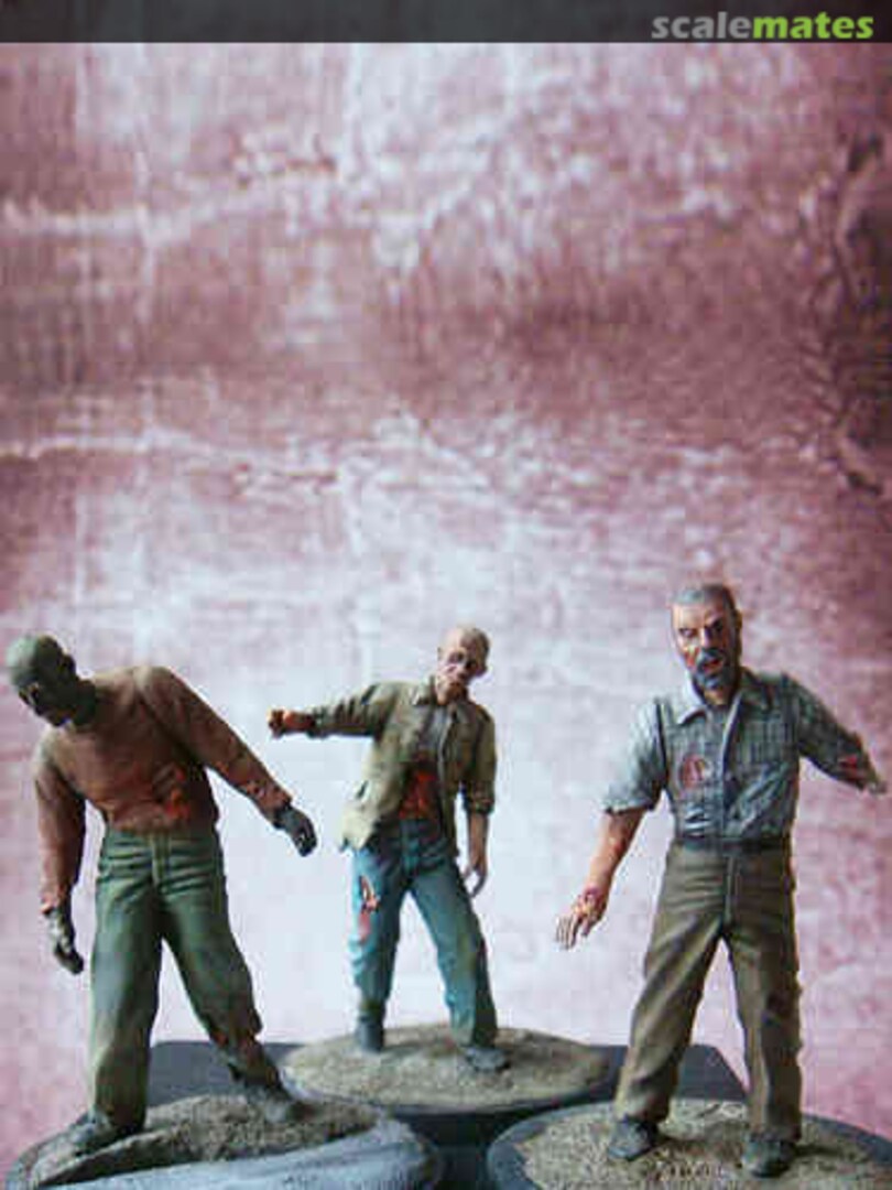 Boxart Zombies - Set #1 NYD-SET#1 Not Yet Dead Miniatures