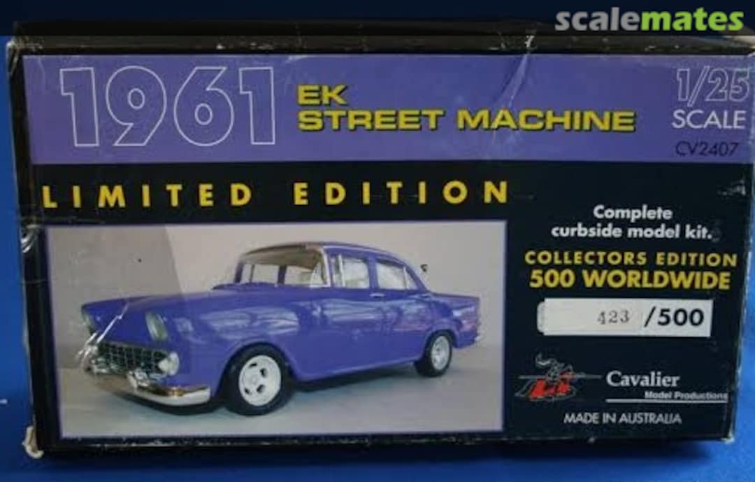 Boxart Holden EK Street Machine 1961 CV2407 Cavalier Model Productions Boxart Holden EK Street Machine 1961 CV2407 Cavalier Model Productions