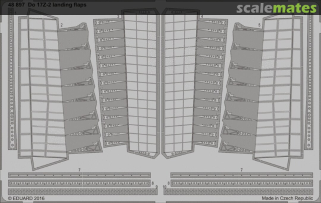 Boxart Do 17Z-2 landing flaps 48897 Eduard Boxart Do 17Z-2 landing flaps 48897 Eduard