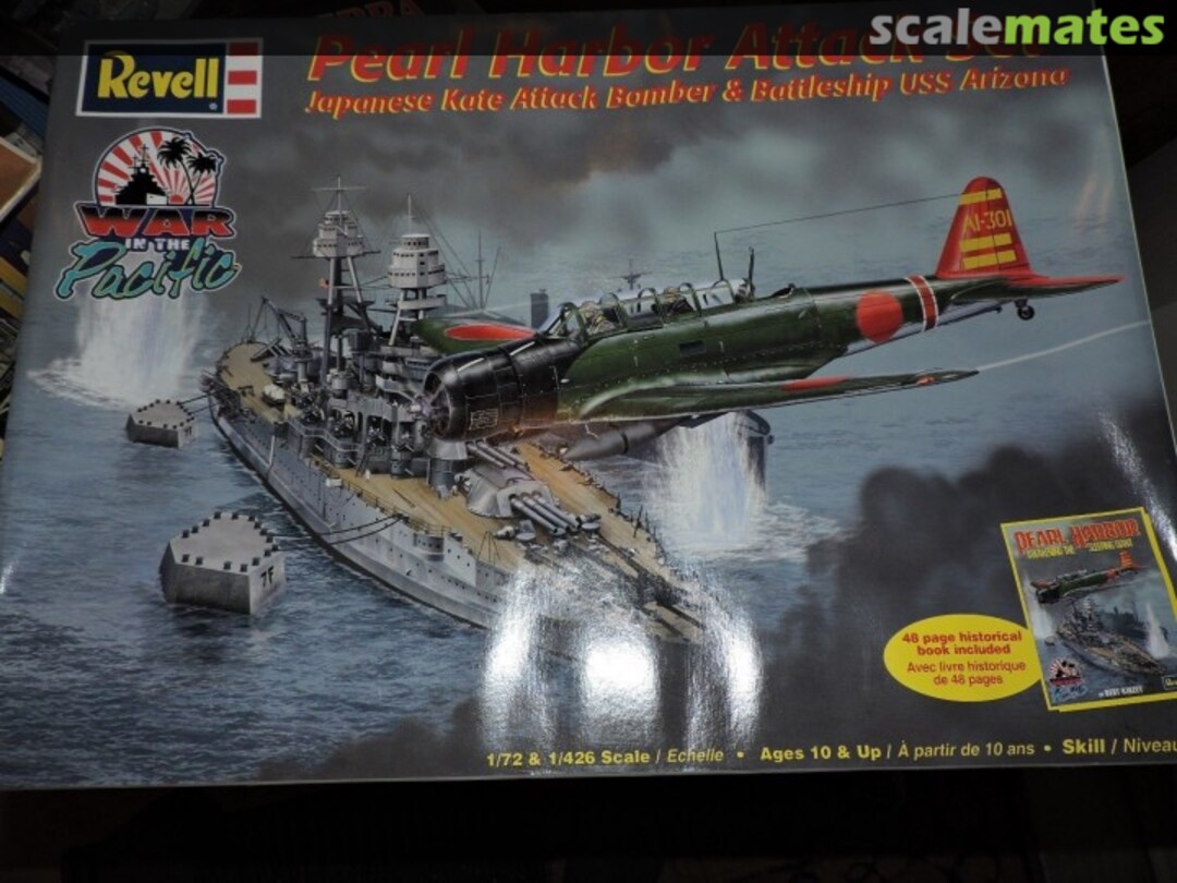 Boxart Pearl Harbor Attack Set 85-6863 Revell Boxart Pearl Harbor Attack Set 85-6863 Revell