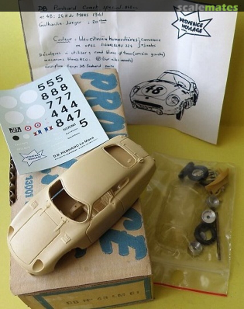 Boxart D.B-Panhard HBR5 #1110 Coach Spécial K* Provence Moulage