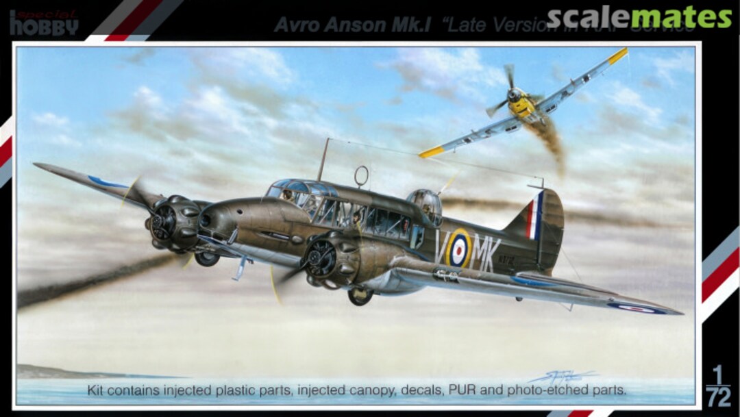 Boxart Avro Anson Mk.I SH72074 Special Hobby Boxart Avro Anson Mk.I SH72074 Special Hobby