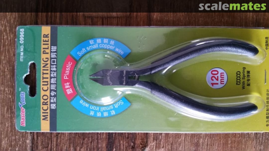 Boxart Micro Cutting Pliers 09968 Master Tools Boxart Micro Cutting Pliers 09968 Master Tools