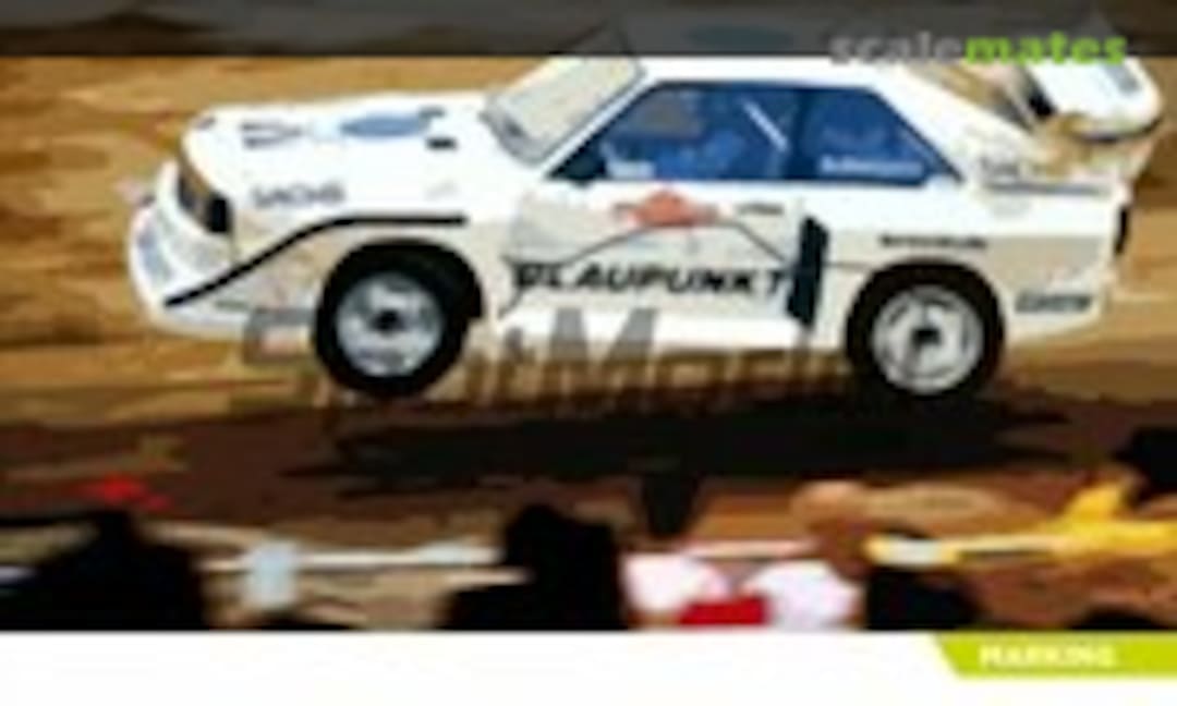 1:24 Audi Quattro Sport S1 Team E.G. Motorsports - ROC The Race of the Champions 1990 (Decalcas DCL-DEC016) DCL-DEC016