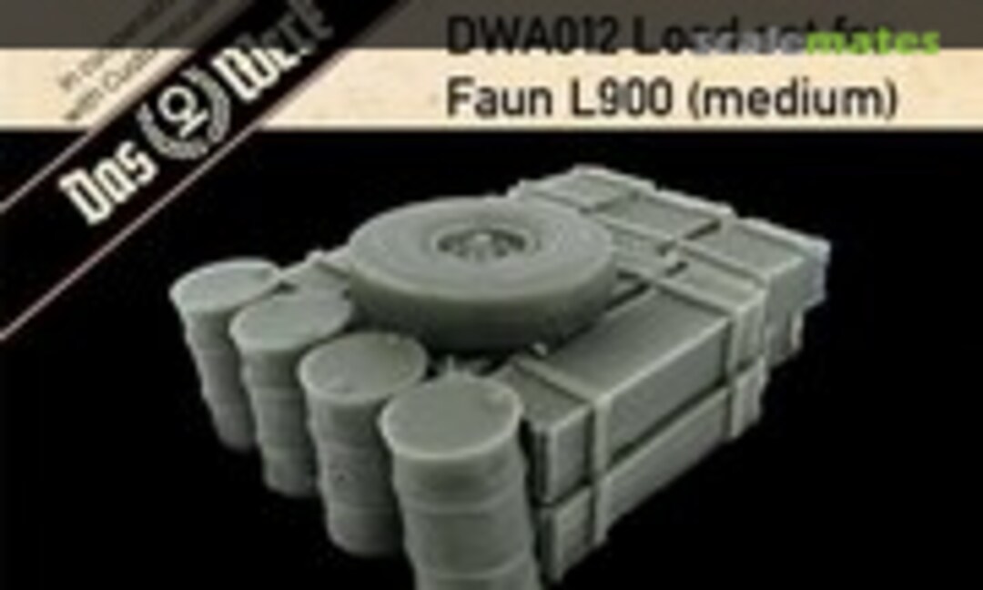 1:35 Load set for Faun L900 (medium) (Das Werk DWA012) DWA012