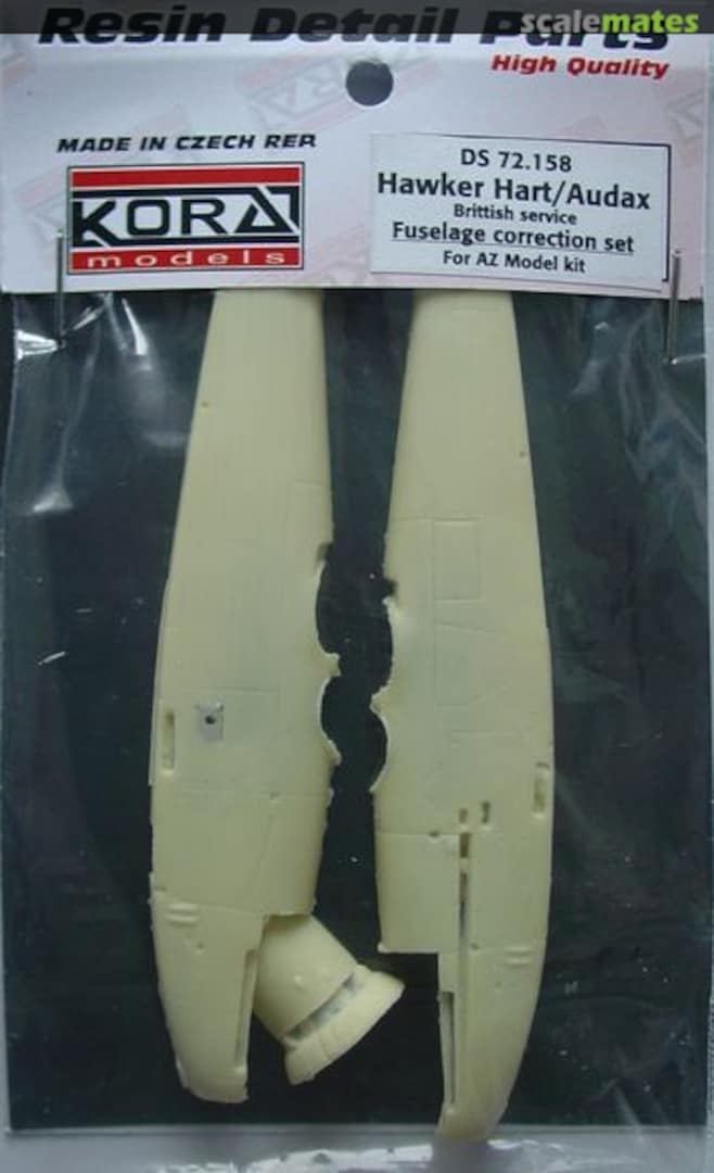 Boxart Hawker Hart/Audax DS72158 Kora Models Boxart Hawker Hart/Audax DS72158 Kora Models