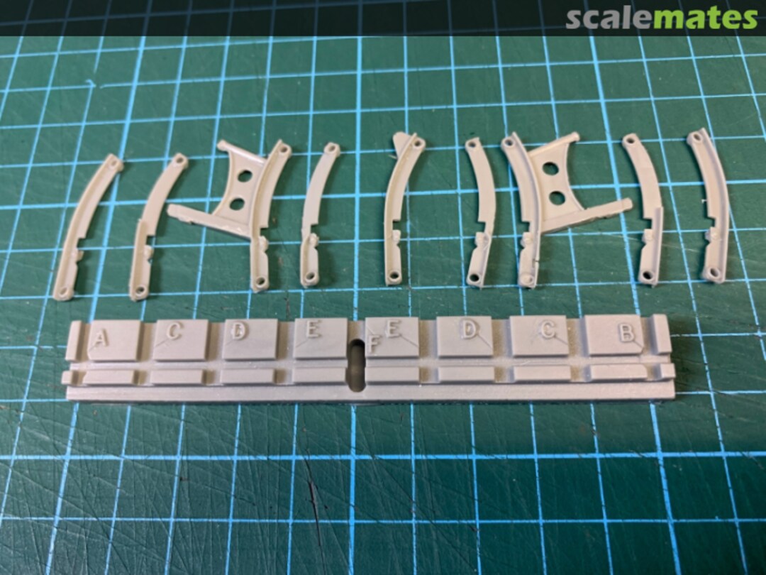 Contents Centurion AVRE Fascine Cradle A205 Accurate Armour Contents Centurion AVRE Fascine Cradle A205 Accurate Armour