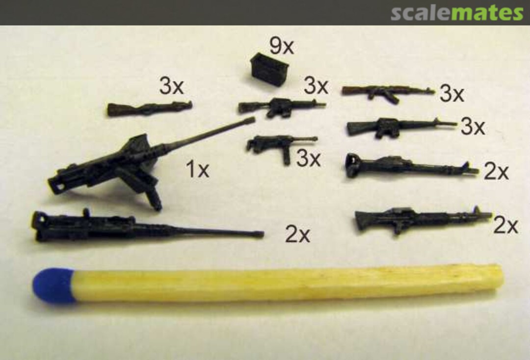 Boxart Weapons Collection (32 pcs.) NL73YUXSV NAM_Models