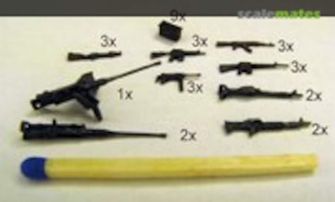 1:72 Weapons Collection (32 pcs.) (NAM_Models NL73YUXSV) NL73YUXSV