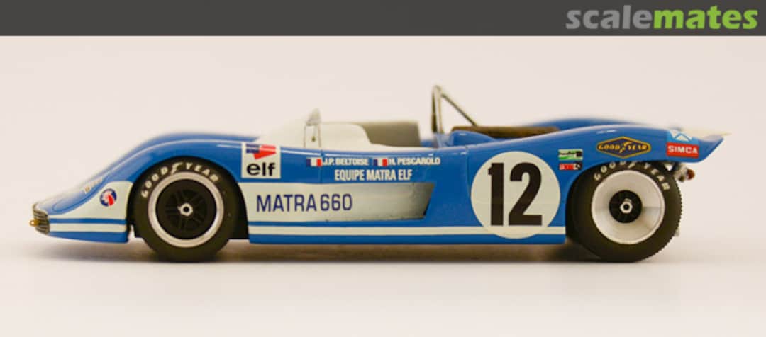 Boxart Matra 660 N°12 1000 Km Paris 1970 KP249 JPS Miniatures Auto Boxart Matra 660 N°12 1000 Km Paris 1970 KP249 JPS Miniatures Auto