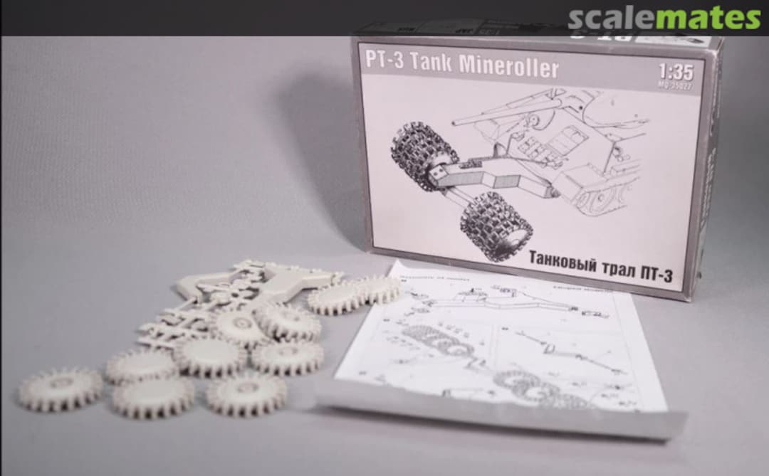 Contents PT-3 Tank Mineroller MQ-35027 Maquette Contents PT-3 Tank Mineroller MQ-35027 Maquette