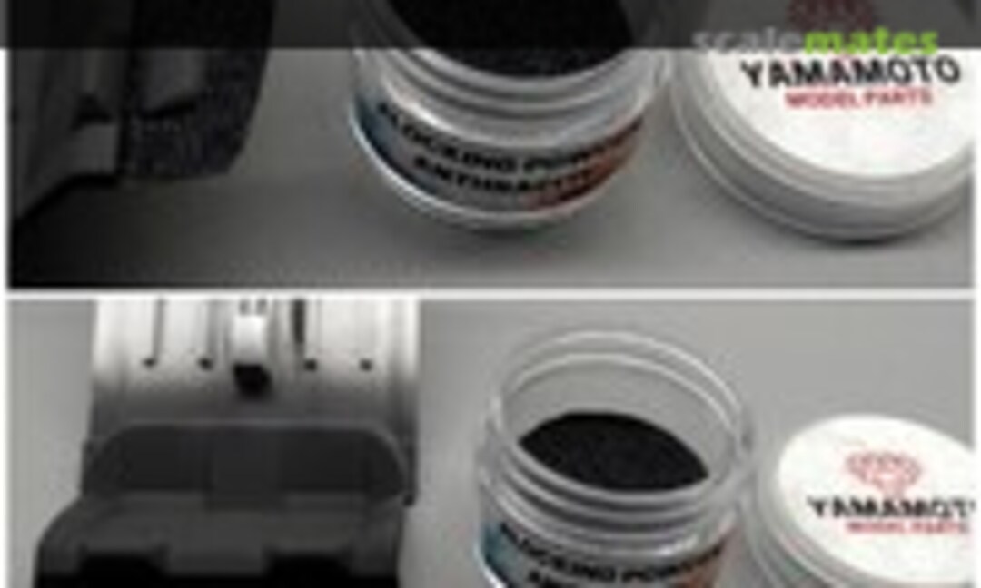 1:24 Flocking Powder Anthracite (Yamamoto Model Parts YMP-FP002) YMP-FP002
