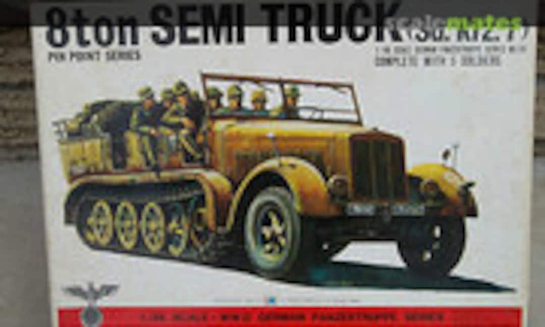 1:48 8 TON HALF TRACK Sd.Kfz.7 (Bandai 8235) 8235