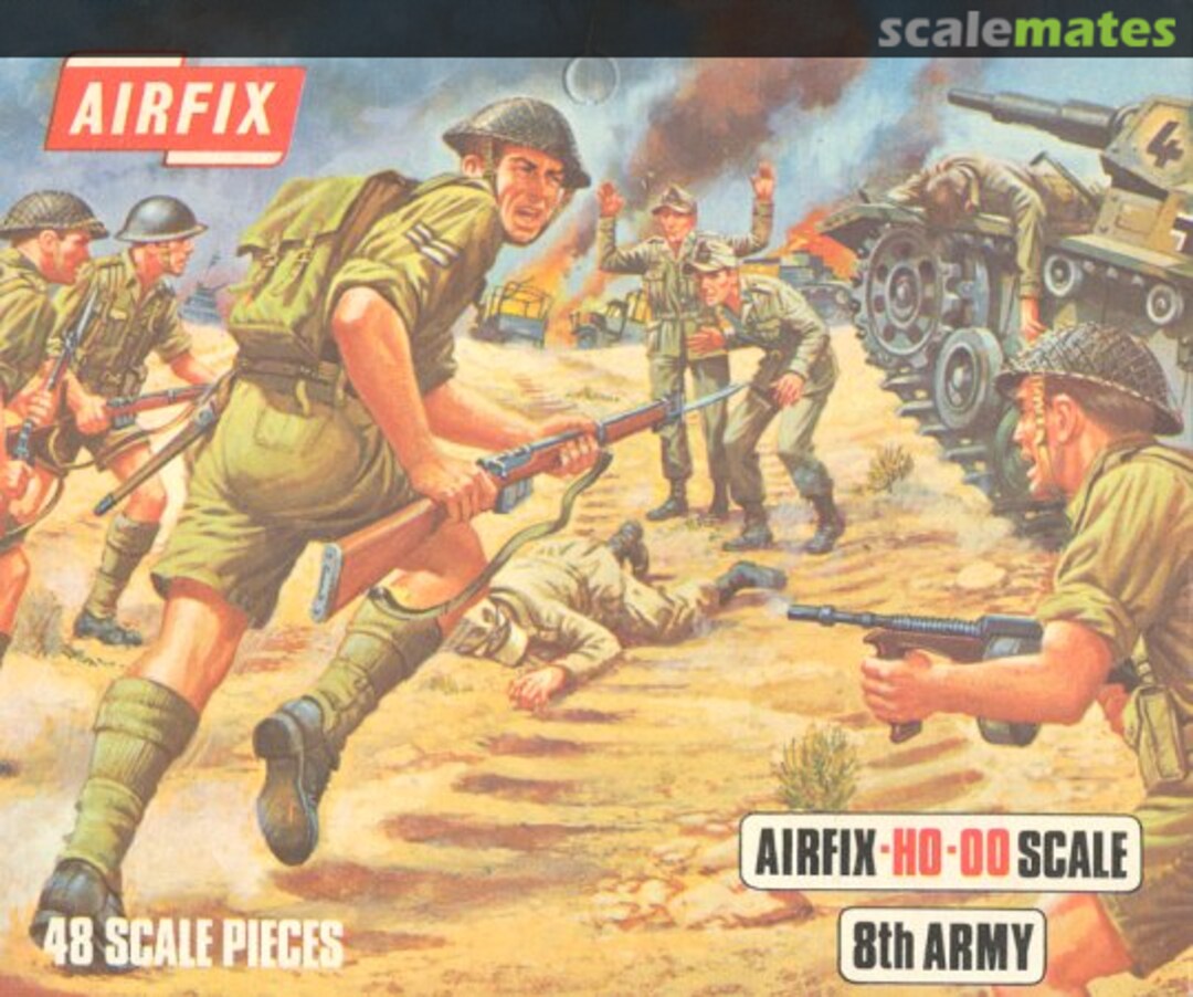 Boxart 8th Army 01709-3 Airfix Boxart 8th Army 01709-3 Airfix