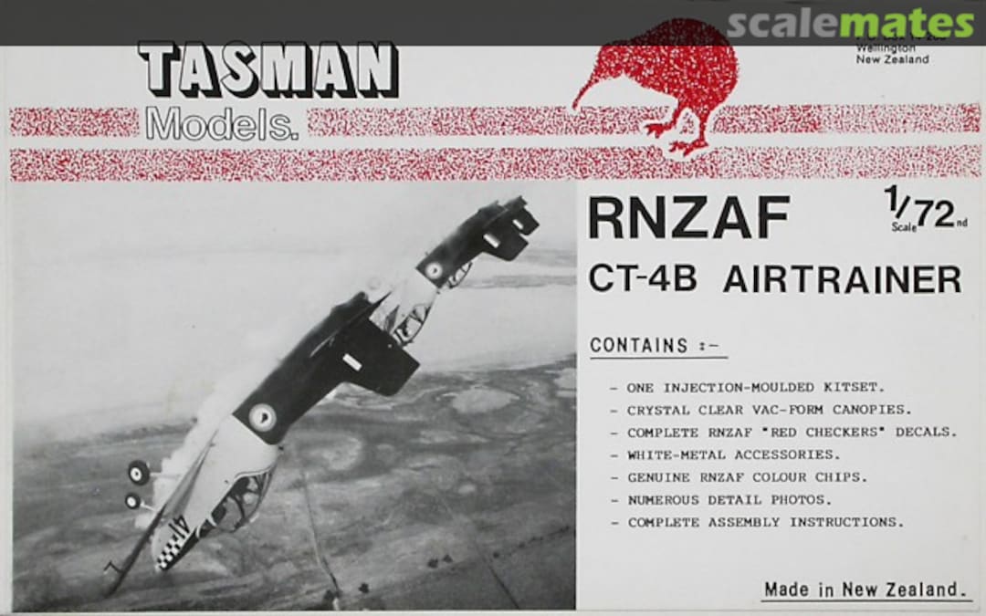 Boxart RNZAF CT-4B Airtrainer TN1002 Tasman Model Products