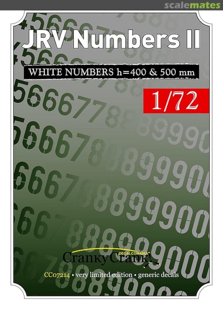 Boxart JRV Numbers II CC07214 Cranky Crank Boxart JRV Numbers II CC07214 Cranky Crank