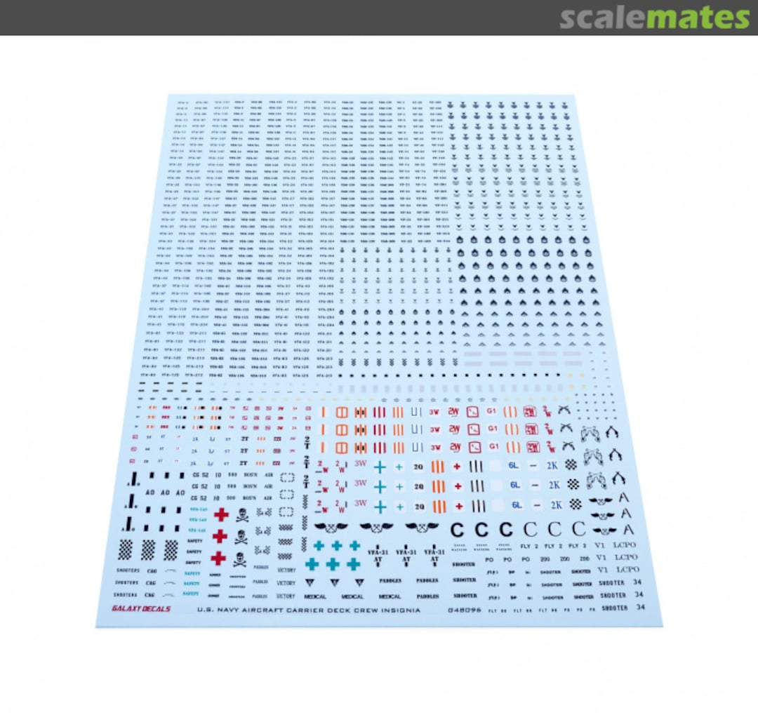 Contents U.S. Navy Aircraft Carrier Deck Crew Insignia GX-48096 Galaxy Model
