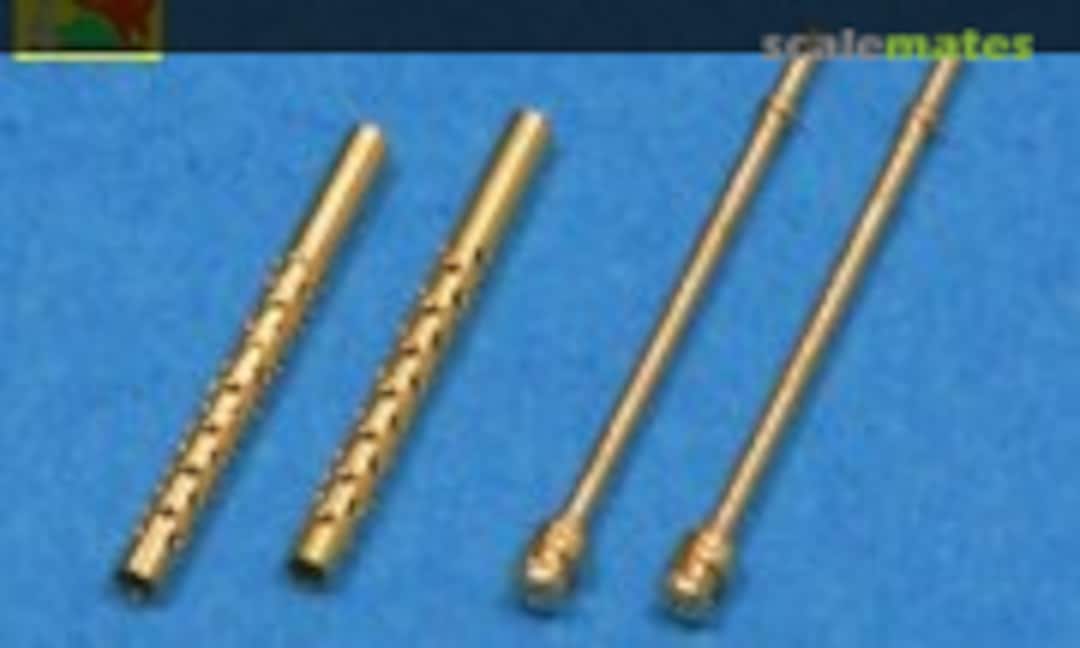 1:48 7.7 mm Type 97 Japanese Aircraft Machine Gun Barrels (2 Pcs.) (Aber A48012) A48012