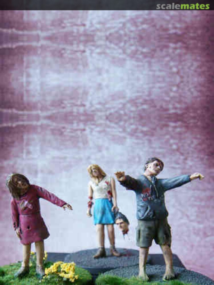 Boxart Zombies - Set #3 NYD-SET#3 Not Yet Dead Miniatures Boxart Zombies - Set #3 NYD-SET#3 Not Yet Dead Miniatures