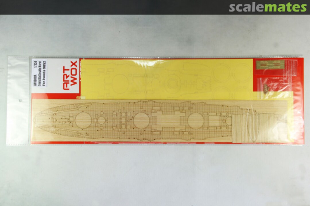 Boxart Wooden Deck & Masking Sheet for German Battlecruiser Scharnhorst 1941 (for Dragon 1036) AM10010A ArtwoxModel Boxart Wooden Deck & Masking Sheet for German Battlecruiser Scharnhorst 1941 (for Dragon 1036) AM10010A ArtwoxModel