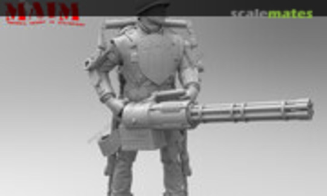 1:35 US Assault Gunner with Railgun (USA Fraction) Front46 (MAiM MAIM35316) MAIM35316