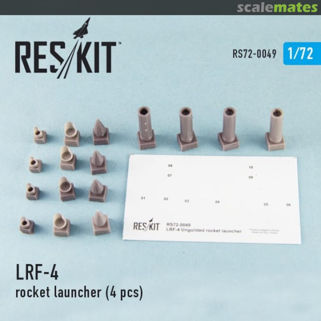 Boxart LRF-4 rocket launcher RS72-0049 ResKit Boxart LRF-4 rocket launcher RS72-0049 ResKit