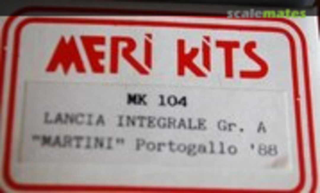 Lancia Delta HF Integrale &quot;Martini&quot; (Meri Kits MK104)