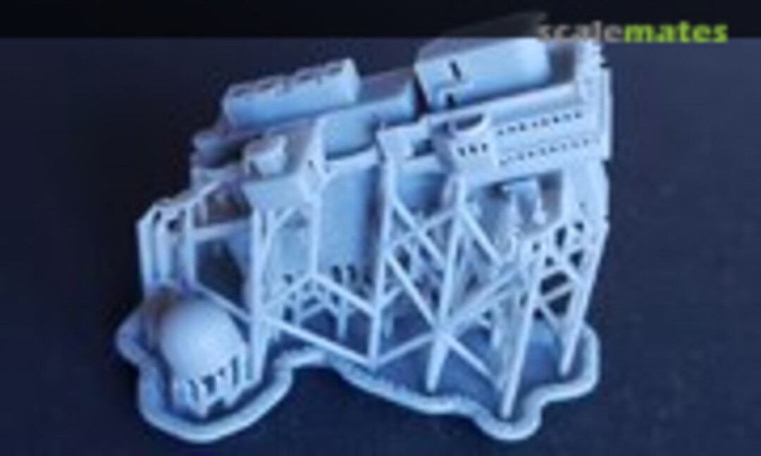 1:700 USS Saratoga CV-60 Island, 1970-1975 (Model Monkey 700-CV60 1970-1975) 700-CV60 1970-1975