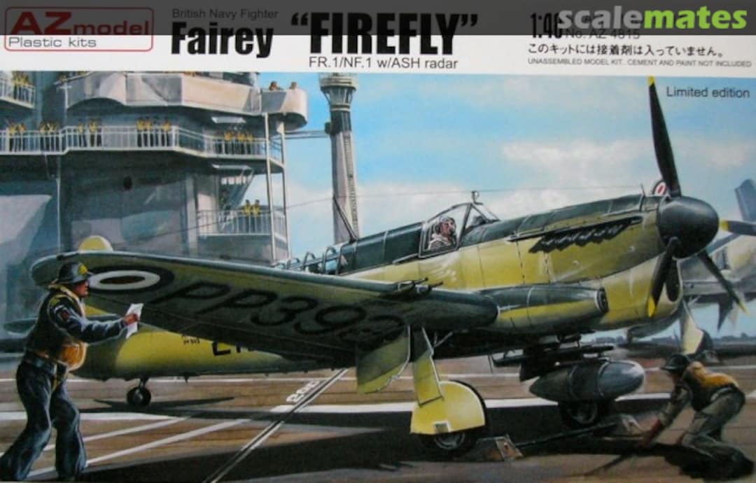 Boxart Firefly FR.1 / NF.1 w/ASH Radar AZ4815 AZmodel Boxart Firefly FR.1 / NF.1 w/ASH Radar AZ4815 AZmodel