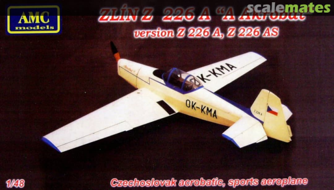 Boxart Zlin Z 226A "A Akrobat" 4809 AMC Models (CZ) Boxart Zlin Z 226A "A Akrobat" 4809 AMC Models (CZ)