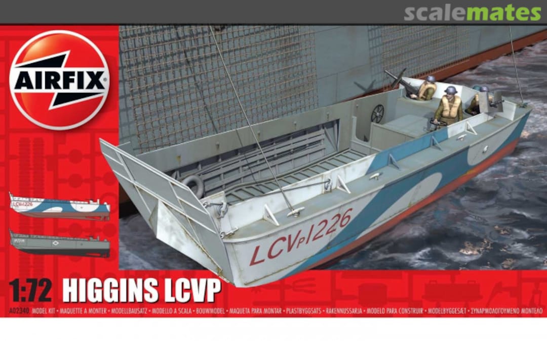 Boxart Higgins LCVP A02340 Airfix