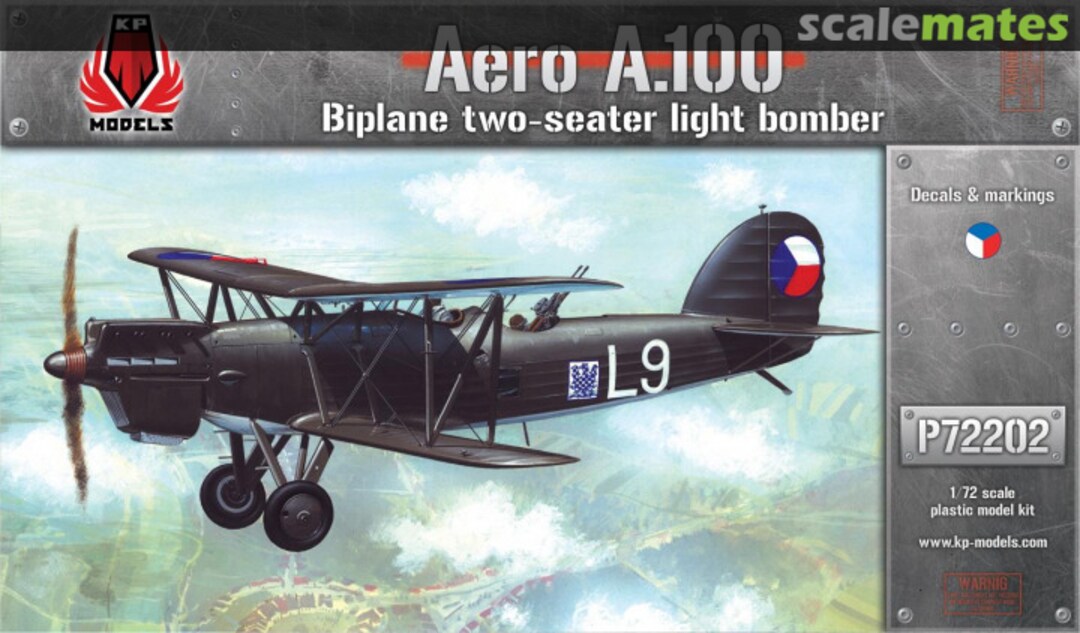 Boxart Aero A.100 P72202 KP Models Boxart Aero A.100 P72202 KP Models